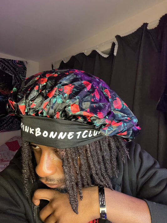 Midnight Rose Bonnet